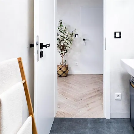 Apartamento Alfa Mikroapartment 2 Betten Kueche Bad L Smarttv Wifi L Porsche & Bosch L 2 Beds Kitchen Bath Bs21a2